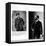 Two Portraits of George Eastman (1854-1932) 1884 and 1890-null-Framed Premier Image Canvas