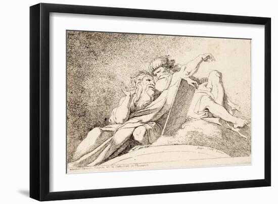 Two Prophets-Jean-Honoré Fragonard-Framed Giclee Print