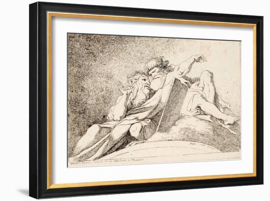 Two Prophets-Jean-Honoré Fragonard-Framed Giclee Print