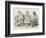 Two Queens Alice with the Two Queens-John Tenniel-Framed Photographic Print