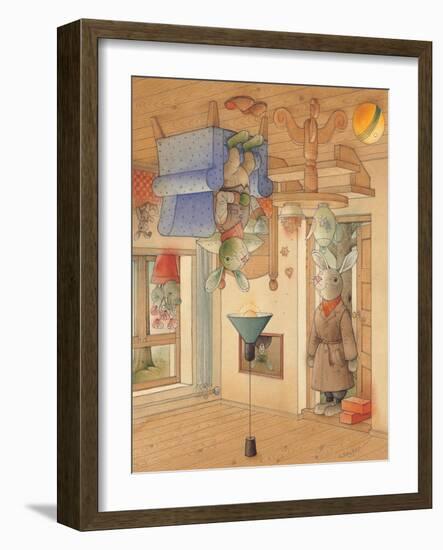 Two Rabbits, 2005-Kestutis Kasparavicius-Framed Giclee Print