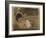 Two Rabbits, One Eating Carrots-Joseph Crawhall-Framed Giclee Print