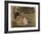 Two Rabbits, One Eating Carrots-Joseph Crawhall-Framed Giclee Print