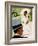 Two Race Goers Enjoy a Cooling Glass of Pimm's on a Summer's Day 20 July 1949-null-Framed Photo