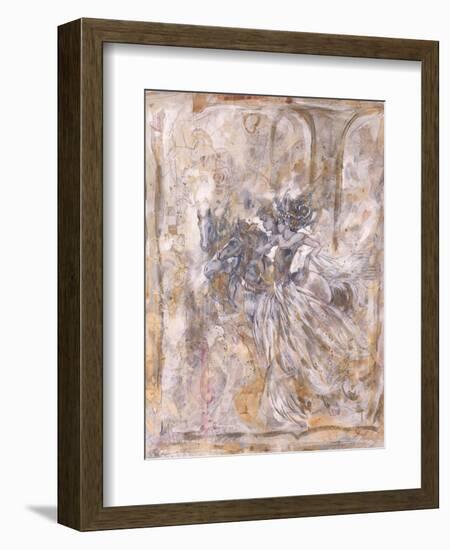 Two Racing on Horses-Marta Gottfried-Framed Giclee Print