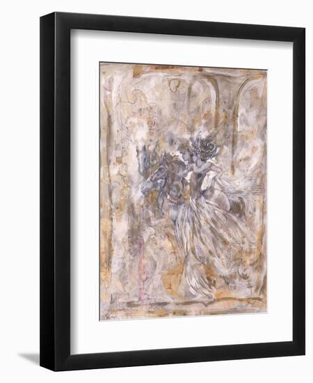 Two Racing on Horses-Marta Gottfried-Framed Giclee Print