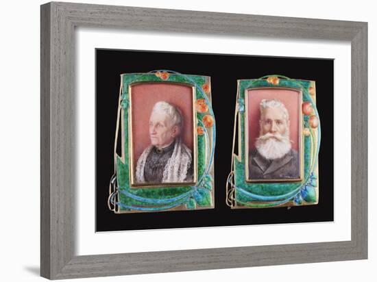 Two Rare Liberty Silver Gilt and Enamel Picture Frames, 1907 & 1906-Alvar Aalto-Framed Giclee Print