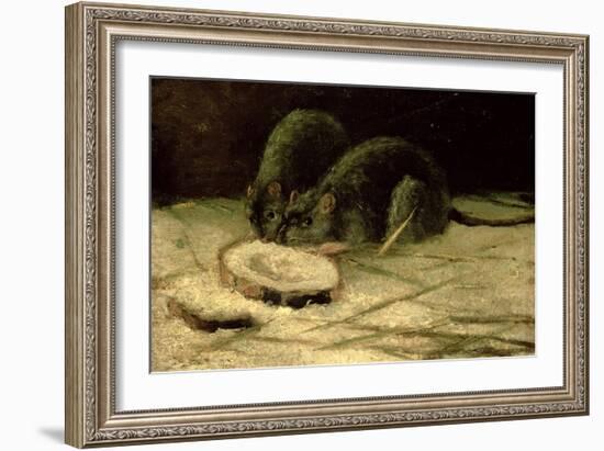 Two Rats, C.1884-Vincent van Gogh-Framed Giclee Print