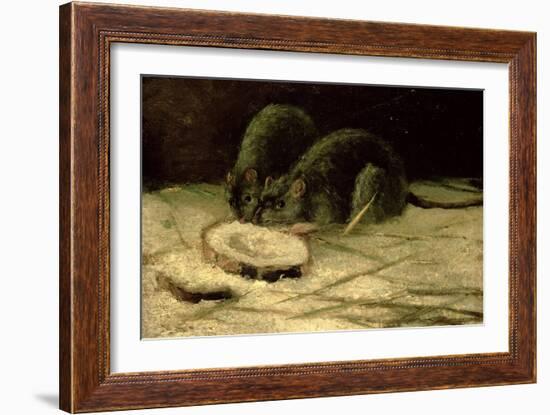 Two Rats, C.1884-Vincent van Gogh-Framed Giclee Print