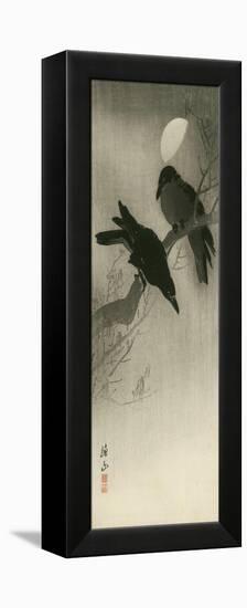 Two Ravens, c.1920-Ito Sozan-Framed Premier Image Canvas