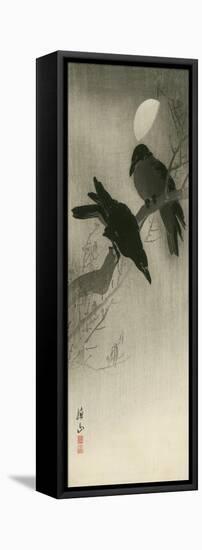 Two Ravens, c.1920-Ito Sozan-Framed Premier Image Canvas