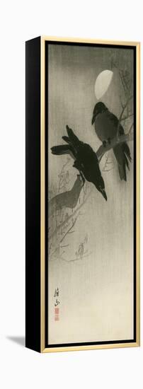 Two Ravens, c.1920-Ito Sozan-Framed Premier Image Canvas