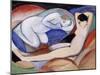 Two Reclining Nudes. 1912-Franz Marc-Mounted Giclee Print