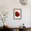 Two Red Apples-Kubistika-Framed Giclee Print displayed on a wall