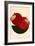 Two Red Apples-Kubistika-Framed Giclee Print