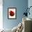 Two Red Apples-Kubistika-Framed Giclee Print displayed on a wall