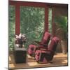 Two Red Chairs-null-Mounted Photographic Print