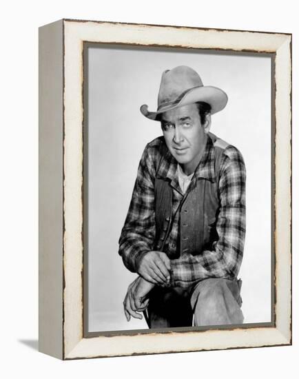 Two Rode Together, James Stewart, 1961-null-Framed Stretched Canvas