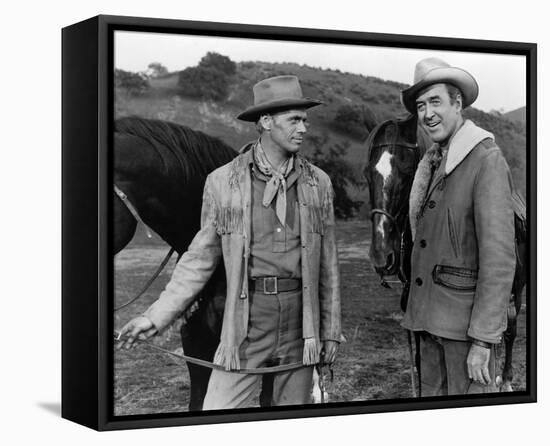 Two Rode Together-null-Framed Stretched Canvas