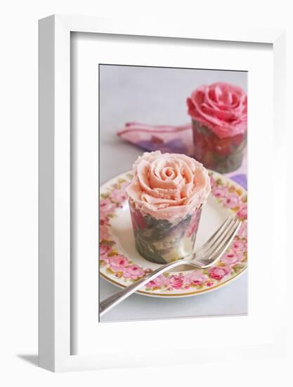 Two Rose Cupcakes-Bayside-Framed Photographic Print