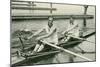 Two Rowers-null-Mounted Art Print