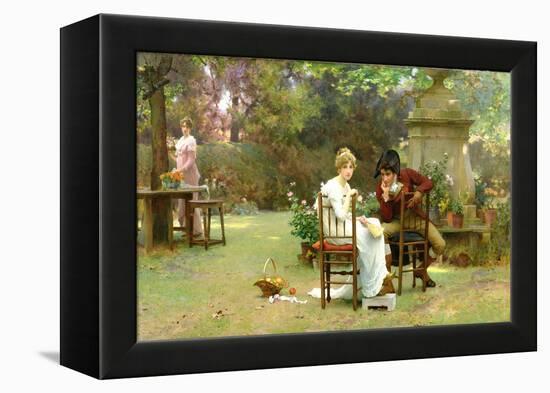 Two's Company, Three's None, 1892-Marcus Stone-Framed Premier Image Canvas