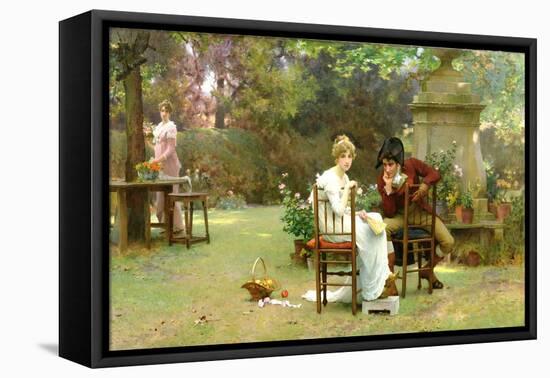 Two's Company, Three's None, 1892-Marcus Stone-Framed Premier Image Canvas