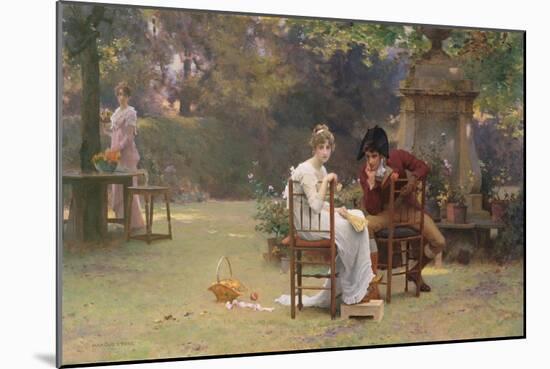 Two's Company, Three's None, C.1892-Marcus Stone-Mounted Giclee Print