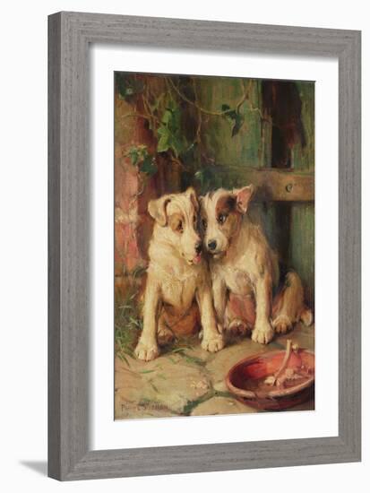 Two's Company-Philip Eustace Stretton-Framed Giclee Print