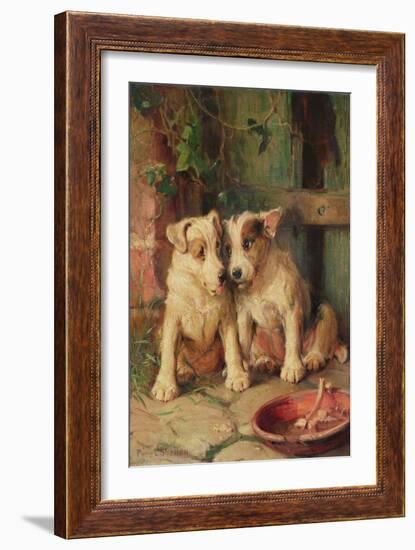 Two's Company-Philip Eustace Stretton-Framed Giclee Print