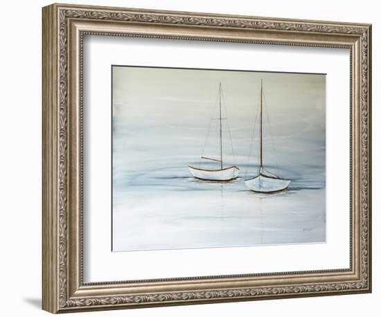 Two Sails at Rest-Yvette St. Amant-Framed Premium Giclee Print