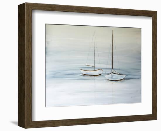 Two Sails at Rest-Yvette St. Amant-Framed Premium Giclee Print