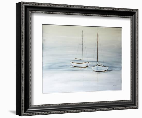 Two Sails at Rest-Yvette St. Amant-Framed Premium Giclee Print
