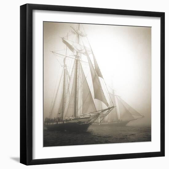 Two Schooners-Michael Kahn-Framed Giclee Print