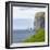 Two sea stacks, Eidi. Denmark, Faroe Islands-Martin Zwick-Framed Photographic Print