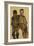 Two Seated Boys; Zwei Sitzende Knaben, 1910-Egon Schiele-Framed Giclee Print