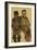 Two Seated Boys-Egon Schiele-Framed Giclee Print