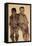 Two Seated Boys-Egon Schiele-Framed Premier Image Canvas