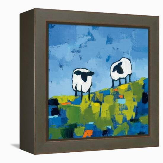 Two Sheep-Phyllis Adams-Framed Stretched Canvas