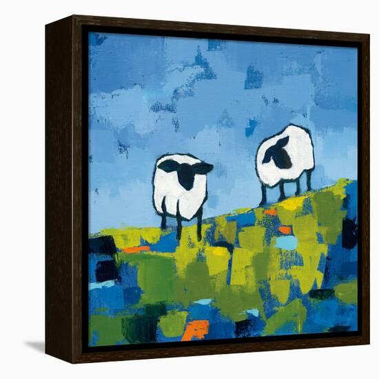 Two Sheep-Phyllis Adams-Framed Stretched Canvas