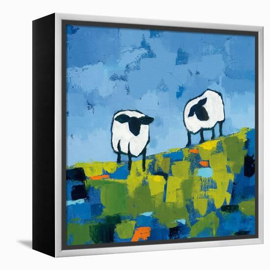 Two Sheep-Phyllis Adams-Framed Stretched Canvas