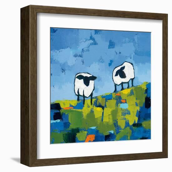 Two Sheep-Phyllis Adams-Framed Art Print