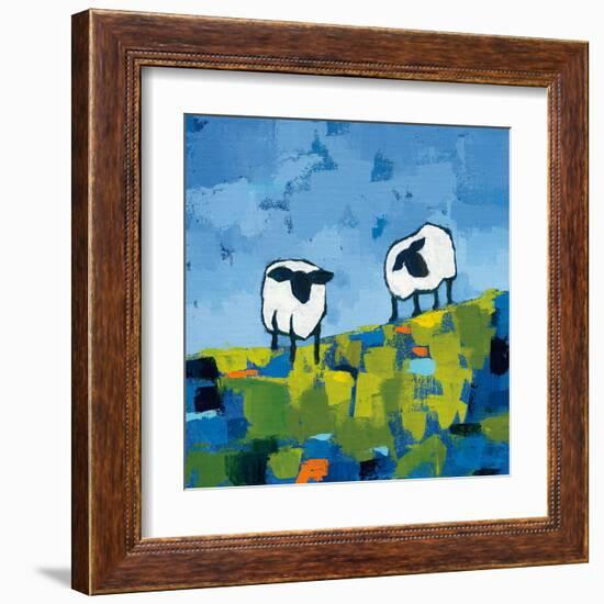 Two Sheep-Phyllis Adams-Framed Art Print