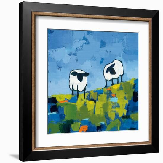 Two Sheep-Phyllis Adams-Framed Art Print