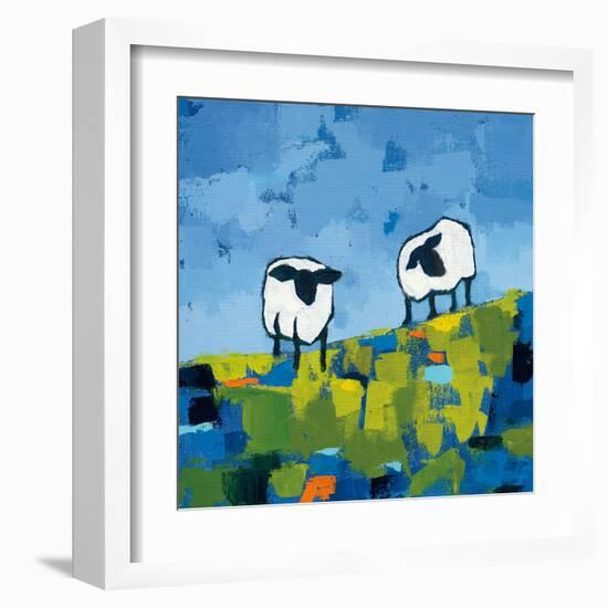 Two Sheep-Phyllis Adams-Framed Art Print