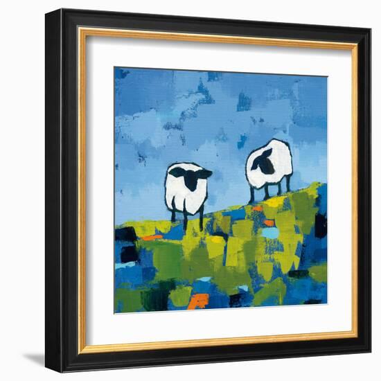 Two Sheep-Phyllis Adams-Framed Art Print