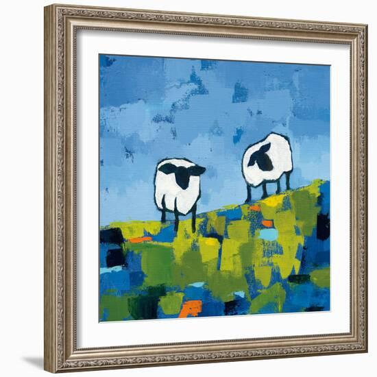 Two Sheep-Phyllis Adams-Framed Premium Giclee Print