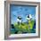 Two Sheep-Phyllis Adams-Framed Premium Giclee Print