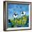 Two Sheep-Phyllis Adams-Framed Premium Giclee Print