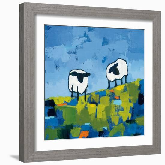 Two Sheep-Phyllis Adams-Framed Art Print